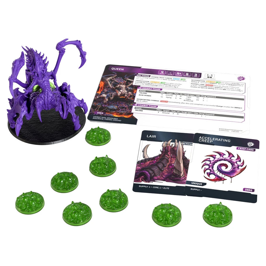 StarCraft: Tabletop Miniatures Game: Zerg: Queen Expansion Set | Gamers Paradise