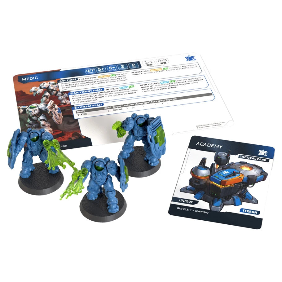 StarCraft: Tabletop Miniatures Game: Terran: Medic Expansion Set | Gamers Paradise