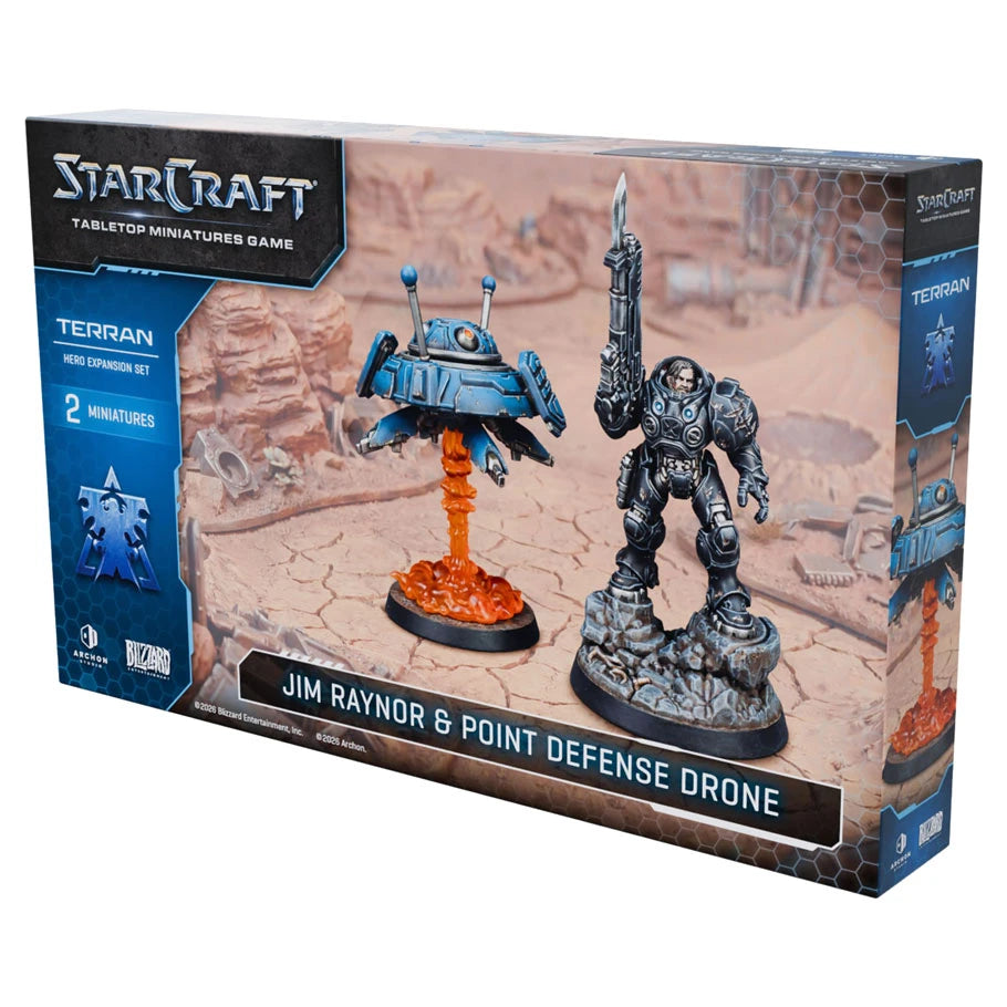 StarCraft: Tabletop Miniatures Game: Terran: Jim Raynor Hero Expansion Set | Gamers Paradise