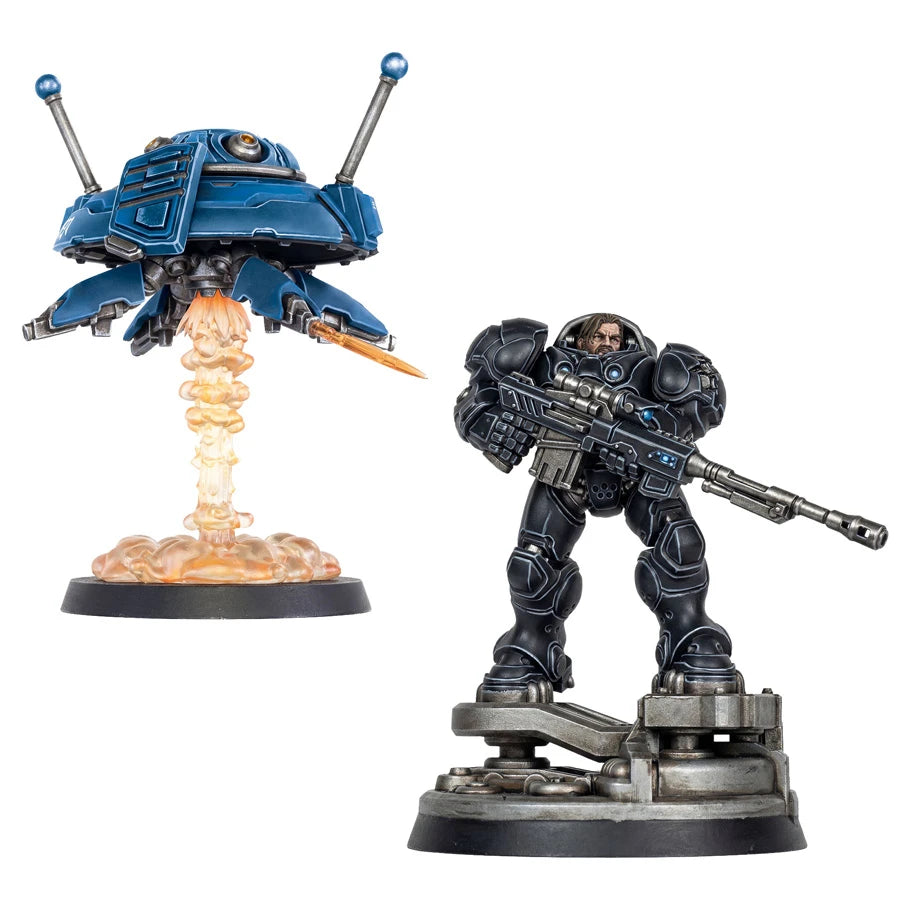 StarCraft: Tabletop Miniatures Game: Terran: Jim Raynor Hero Expansion Set | Gamers Paradise