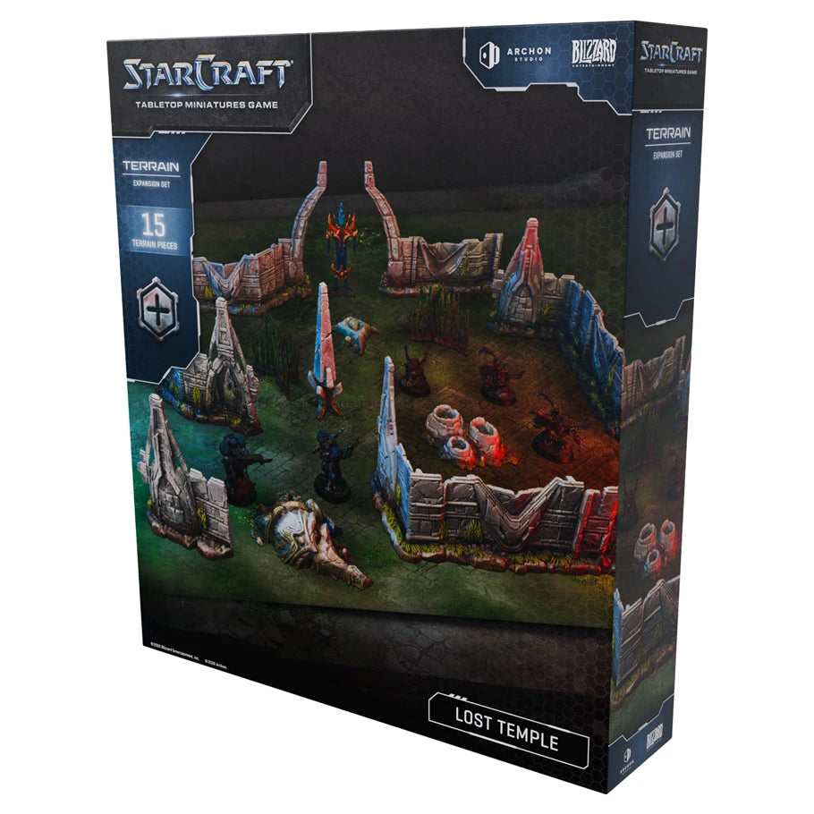 StarCraft: Tabletop Miniatures Game: Terrain: Lost Temple Expansion Set (PREORDER) | Gamers Paradise