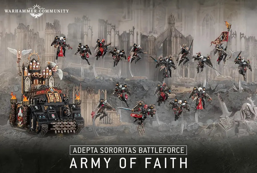 ADEPTA SORORITAS BATTLEFORCE: ARMY OF FAITH | Gamers Paradise