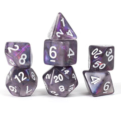 SIRIUS DICE: 7ct PolyDice Treasure Amethyst | Gamers Paradise