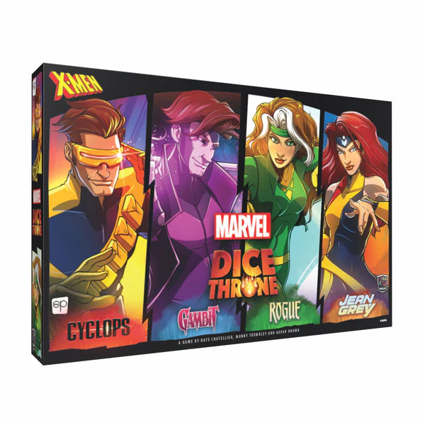 Dice Throne: Marvel 4-Hero Box (Cyclops, Gambit, Rogue, Jean Grey) | Gamers Paradise