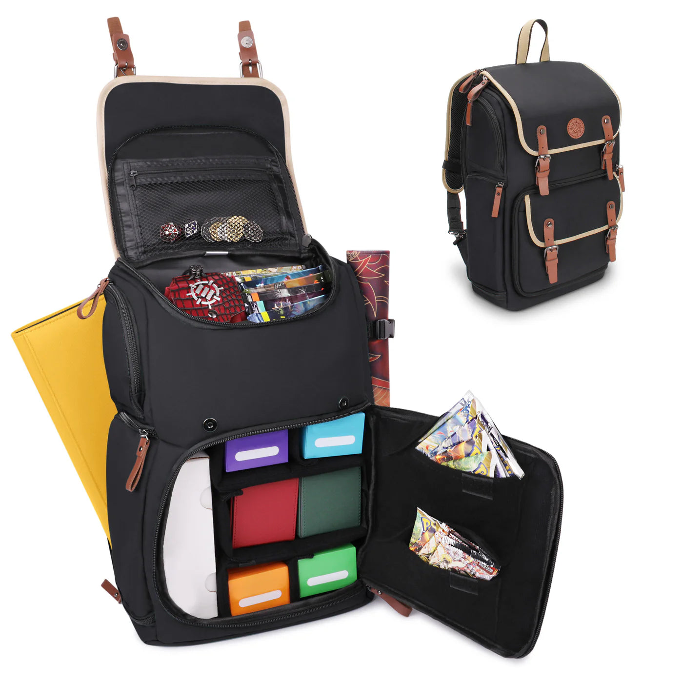 ENHANCE Full-Size Trading Card Storage Box Backpack for Playing Card Case | Gamers Paradise