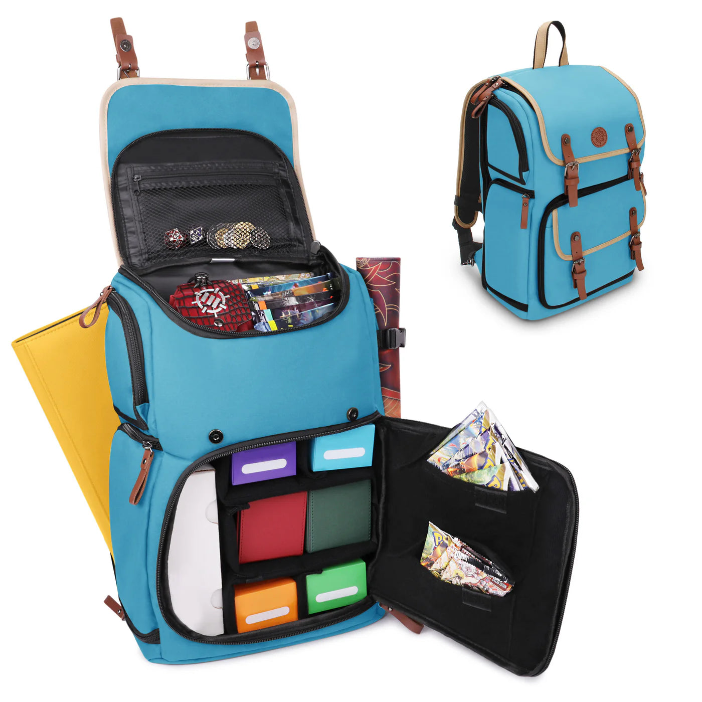 ENHANCE Full-Size Trading Card Storage Box Backpack for Playing Card Case | Gamers Paradise