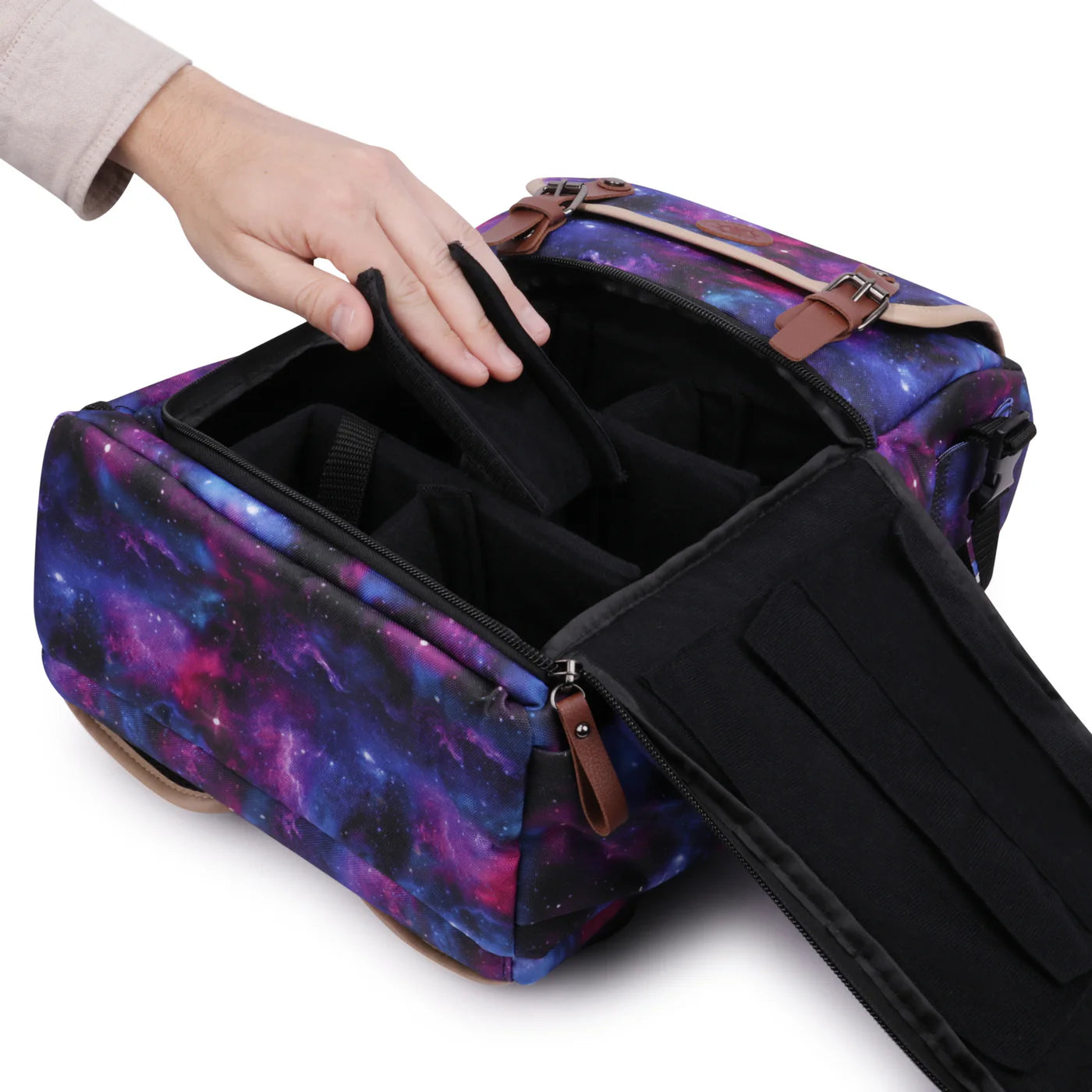 ENHANCE Full-Size Trading Card Storage Box Backpack for Playing Card Case GALAXY | Gamers Paradise