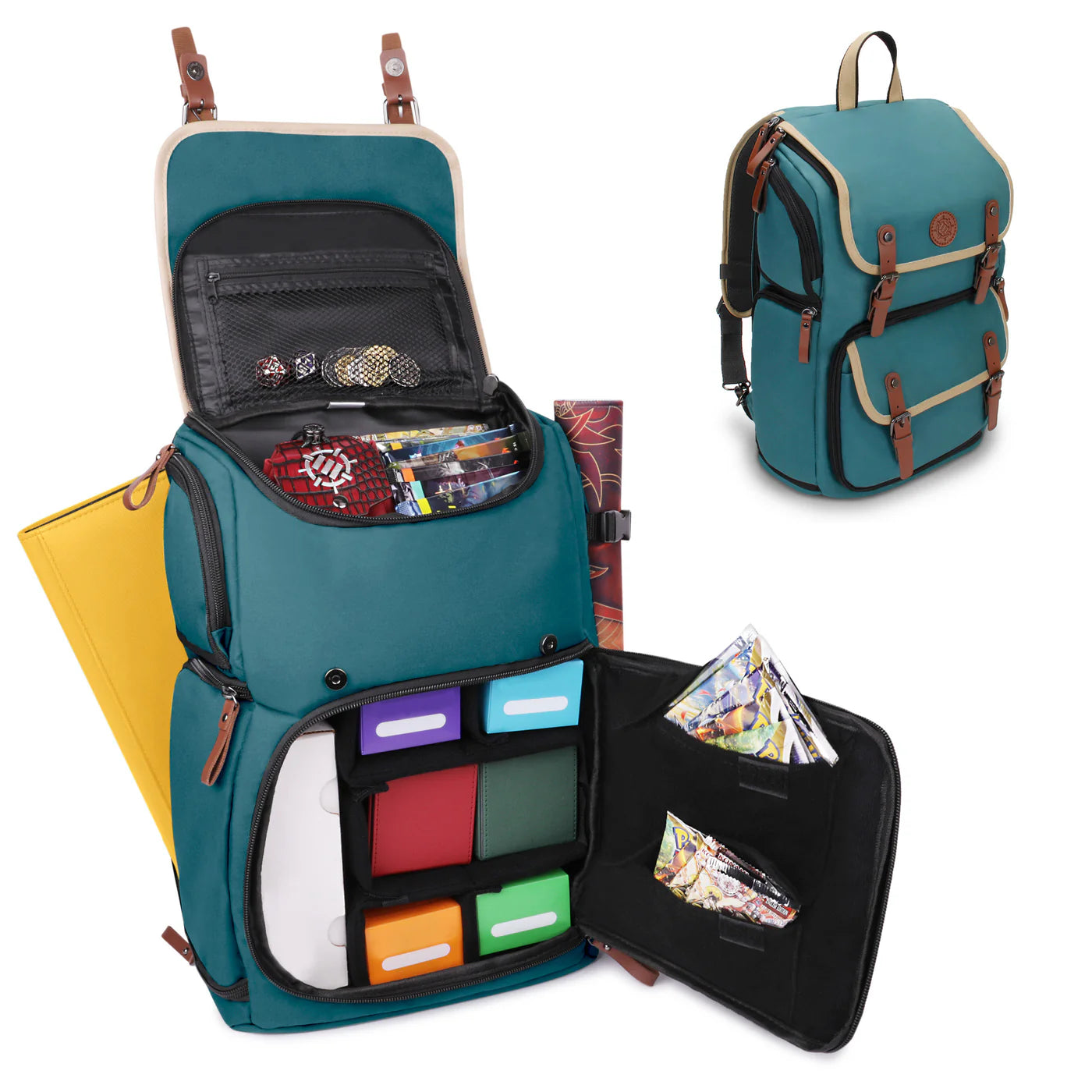 ENHANCE Full-Size Trading Card Storage Box Backpack for Playing Card Case | Gamers Paradise