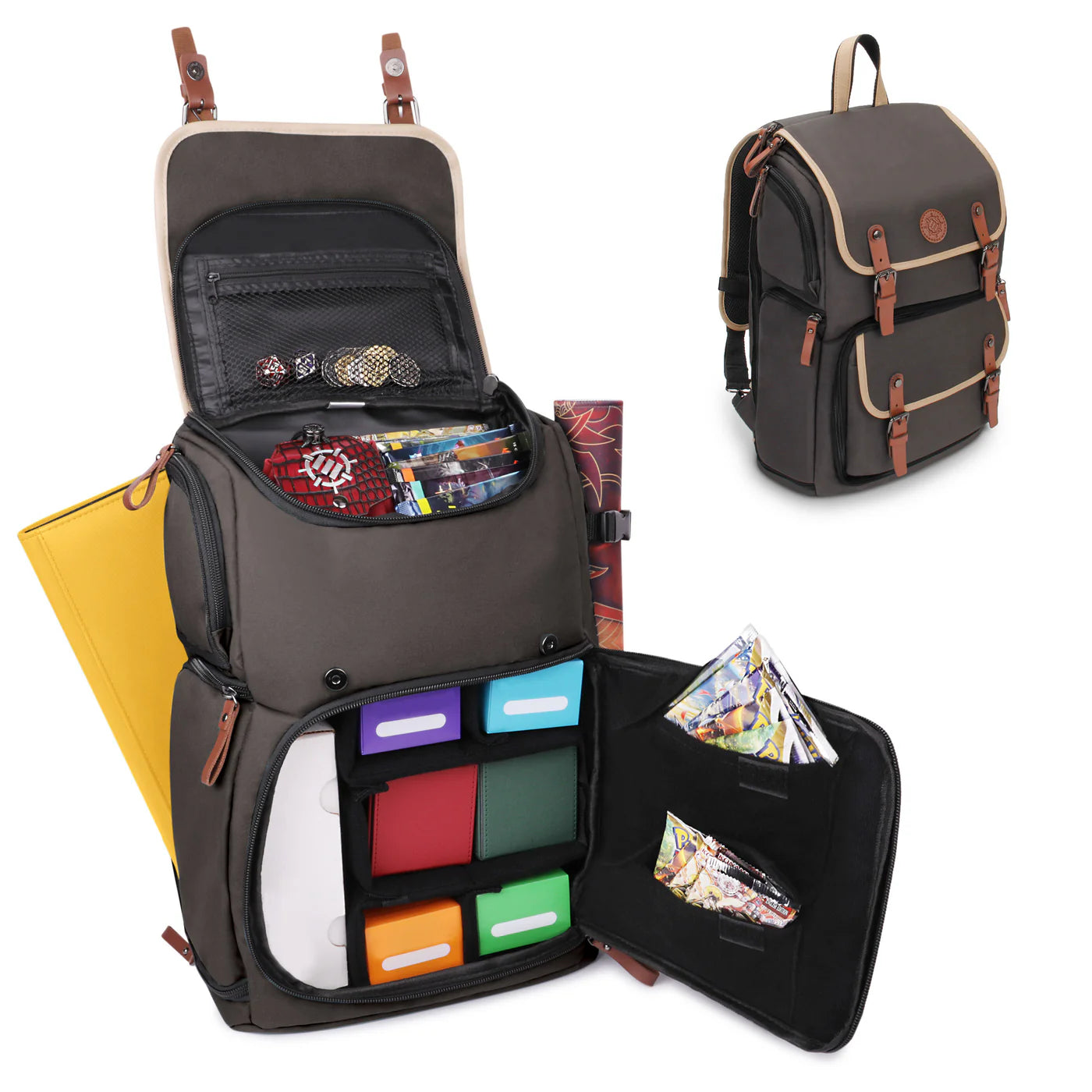 ENHANCE Full-Size Trading Card Storage Box Backpack for Playing Card Case | Gamers Paradise
