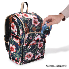 ENHANCE Full-Size Trading Card Storage Box Backpack for Playing Card Case TROPICAL DESIGNER EDITION | Gamers Paradise