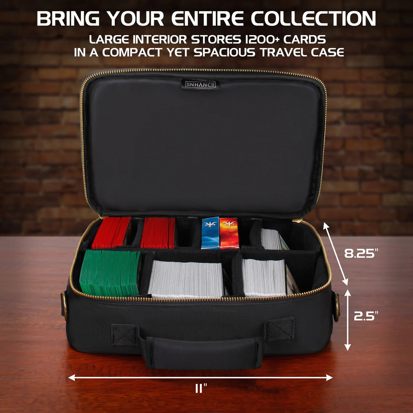 ENHANCE Trading Card Carrying Case for Trading Cards | Gamers Paradise
