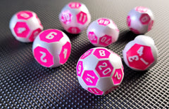 Diva's Mech 7-Piece Metal Dice Set | Gamers Paradise