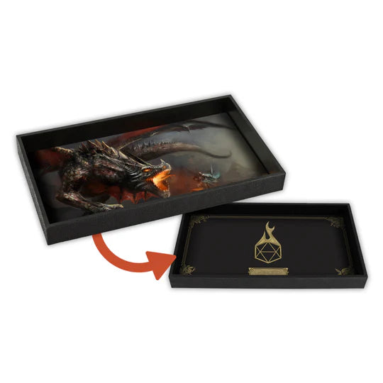 Dragon Knight Reversible Dice Tray | Gamers Paradise