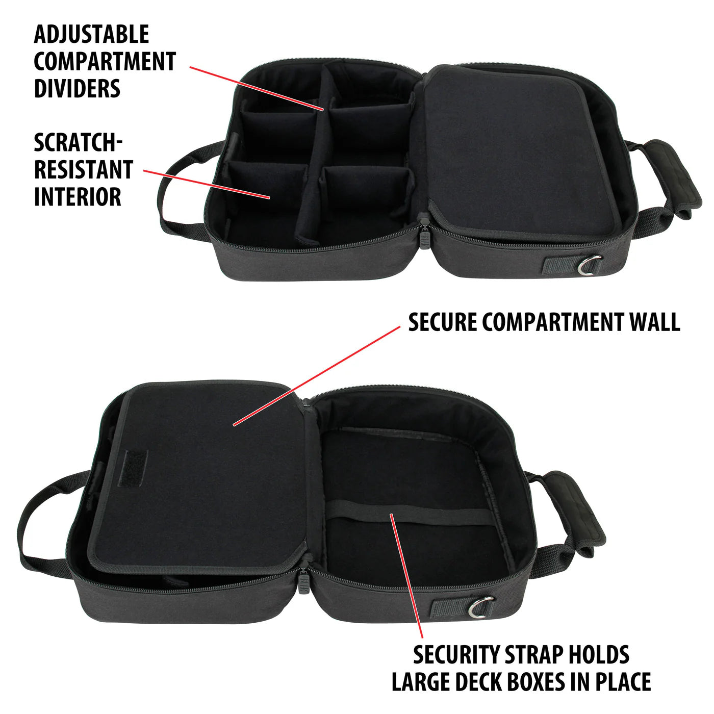 USA GEAR Magic the Gathering MTG Deck Travel Bag - Card Protector Bag with Strap | Gamers Paradise