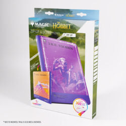 Gamegenic | MTG: The Hobbit: Zip-Up Album 18-Pocket - Gollum / The Lonely Mountain | Gamers Paradise