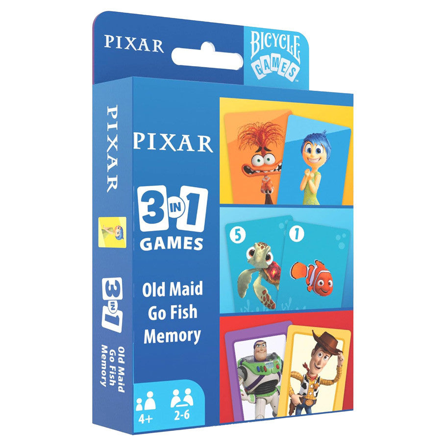 Bicycle: Disney: Pixar 3 in 1 Games Set | Gamers Paradise