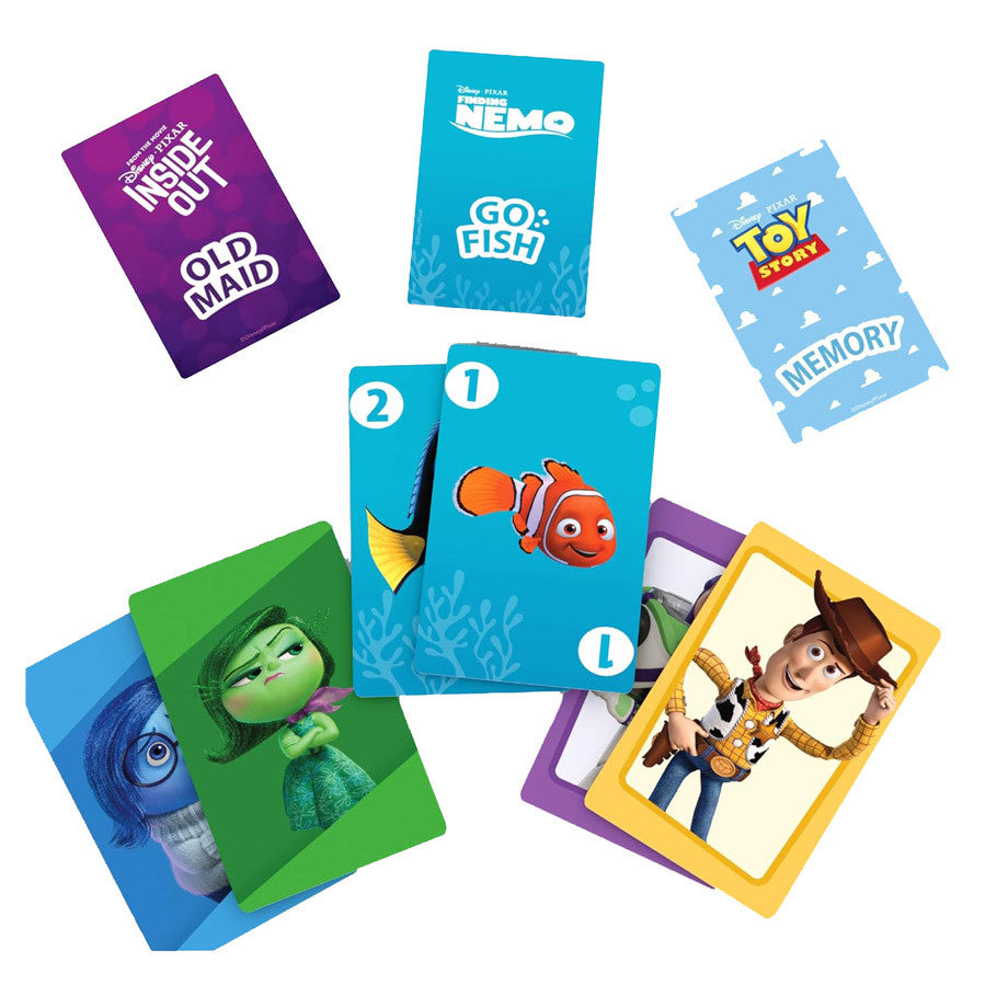 Bicycle: Disney: Pixar 3 in 1 Games Set | Gamers Paradise