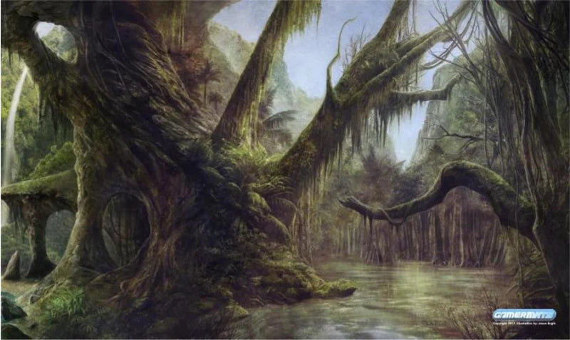 Swamp - Jason Engle - Playmat | Gamers Paradise