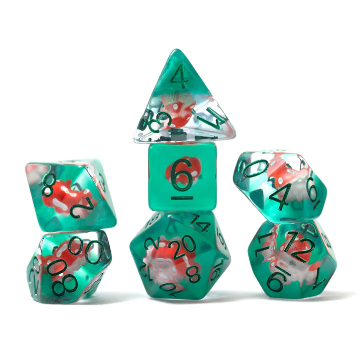 SIRIUS DICE: 7ct PolyDice Power Mushroom | Gamers Paradise