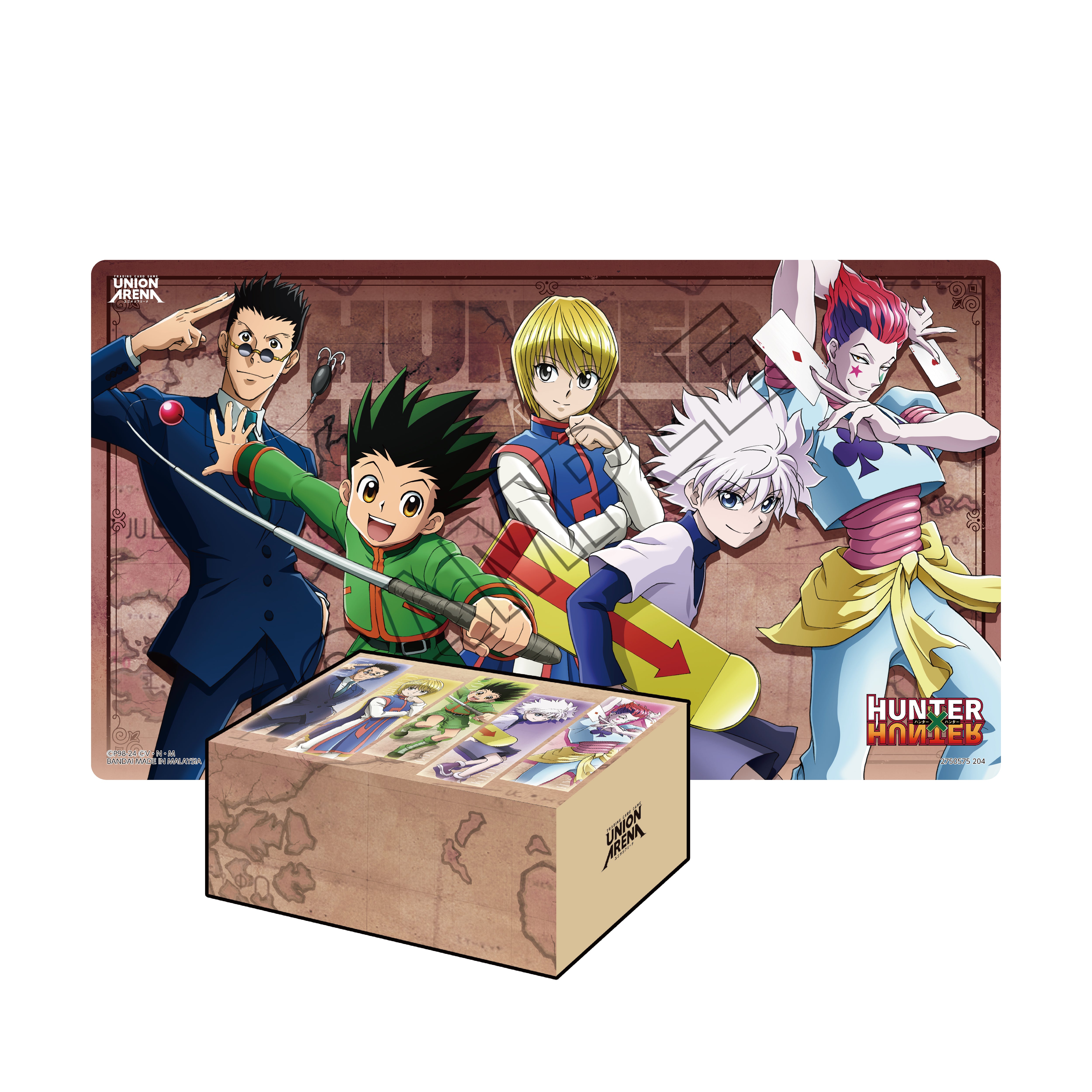 UNION ARENA Playmat & Half Storage Box Set: Hunter X Hunter | Gamers Paradise