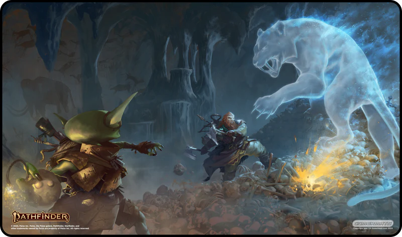 Quest for the Frozen Flame - Pathfinder Playmat | Gamers Paradise