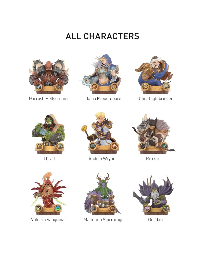 Pop Mart: Hearthstone - Legends in Tavern Series Figure Blind Box | Gamers Paradise