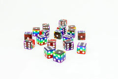 SIRIUS DICE: 12mm Rainbow D6 Dice Set | Gamers Paradise