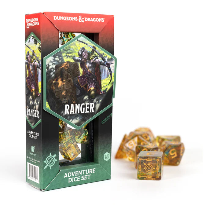 Dungeons & Dragons Adventure Dice - Ranger Multi-Colored | Sirius Dice | Gamers Paradise