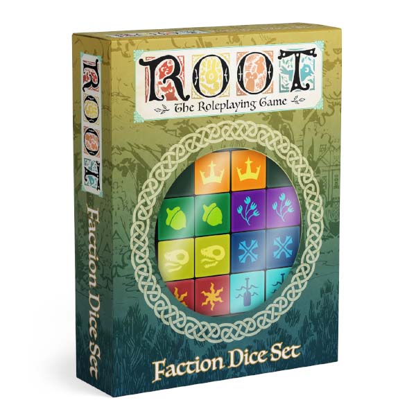 Root: The Roleplaying Game: Faction Dice Set | Gamers Paradise