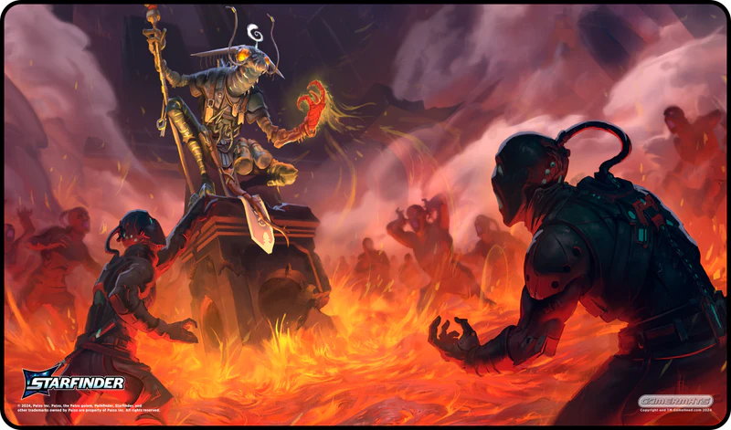 Keskodai's Volcanic Wrath - Playmat | Gamers Paradise