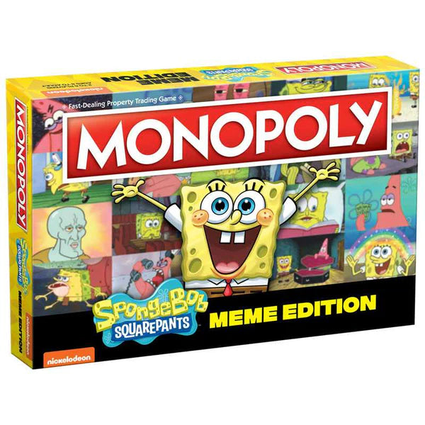 MONOPOLY: SPONGEBOB SQUAREPANTS MEME EDITION | Gamers Paradise