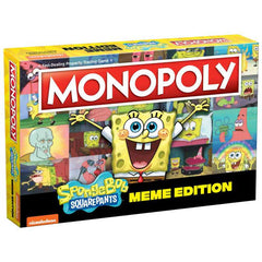 MONOPOLY: SPONGEBOB SQUAREPANTS MEME EDITION | Gamers Paradise