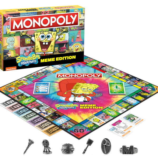 MONOPOLY: SPONGEBOB SQUAREPANTS MEME EDITION | Gamers Paradise