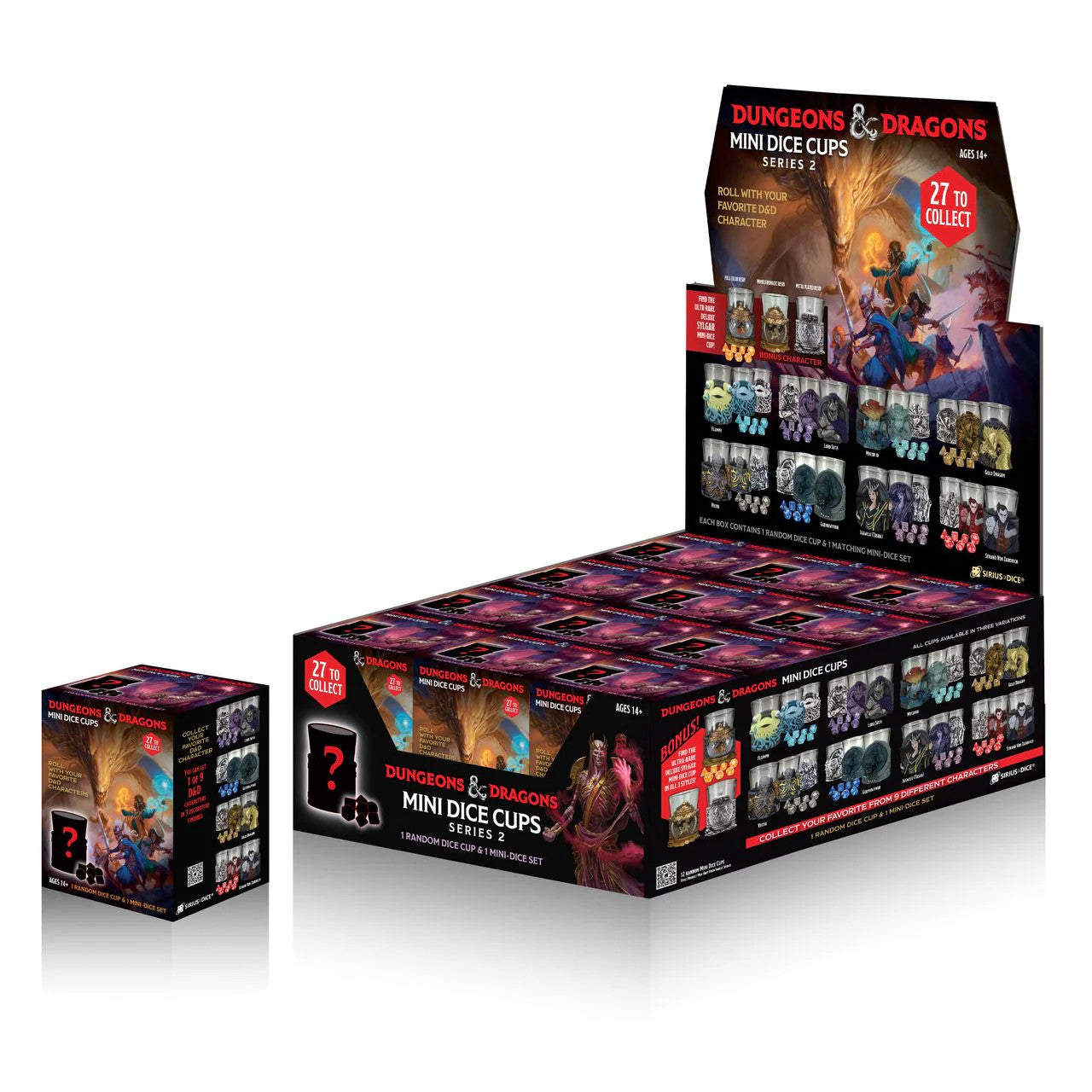 Sirius Dice: D&D Mini Dice Cup Blind Box Series 2 | Gamers Paradise