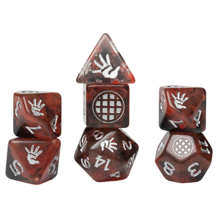 7-Set Stranger Things Adventure Dice: Eleven | Gamers Paradise