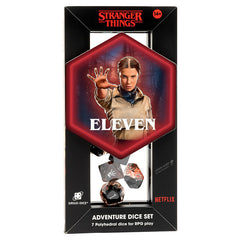 7-Set Stranger Things Adventure Dice: Eleven | Gamers Paradise