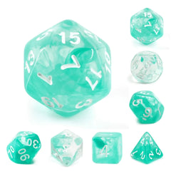 Foambrain RPG Dice: Lake Teal Set | Gamers Paradise