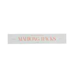Set of 4 Clear Mahjong Racks | Gamers Paradise