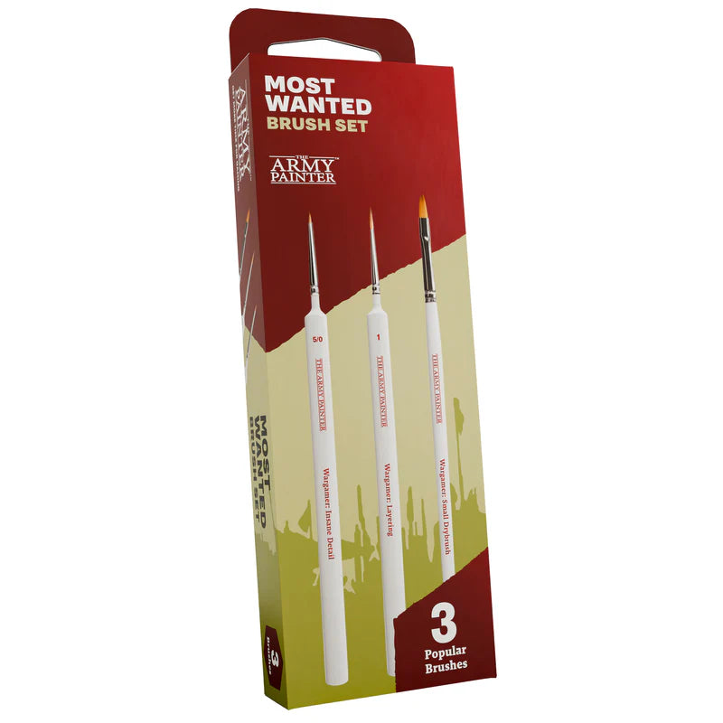 Hobby Starter: Wargamers Most Wanted Brush Set | Gamers Paradise