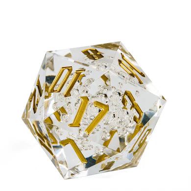 Foambrain Dice: 55mm Titan D20 with Bubbles | Gamers Paradise