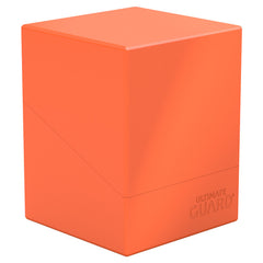 Deck Box: Boulder: Solid: 100+: Neon Orange | Gamers Paradise