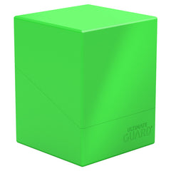 Deck Box: Boulder: Solid: 100+: Neon Green | Gamers Paradise