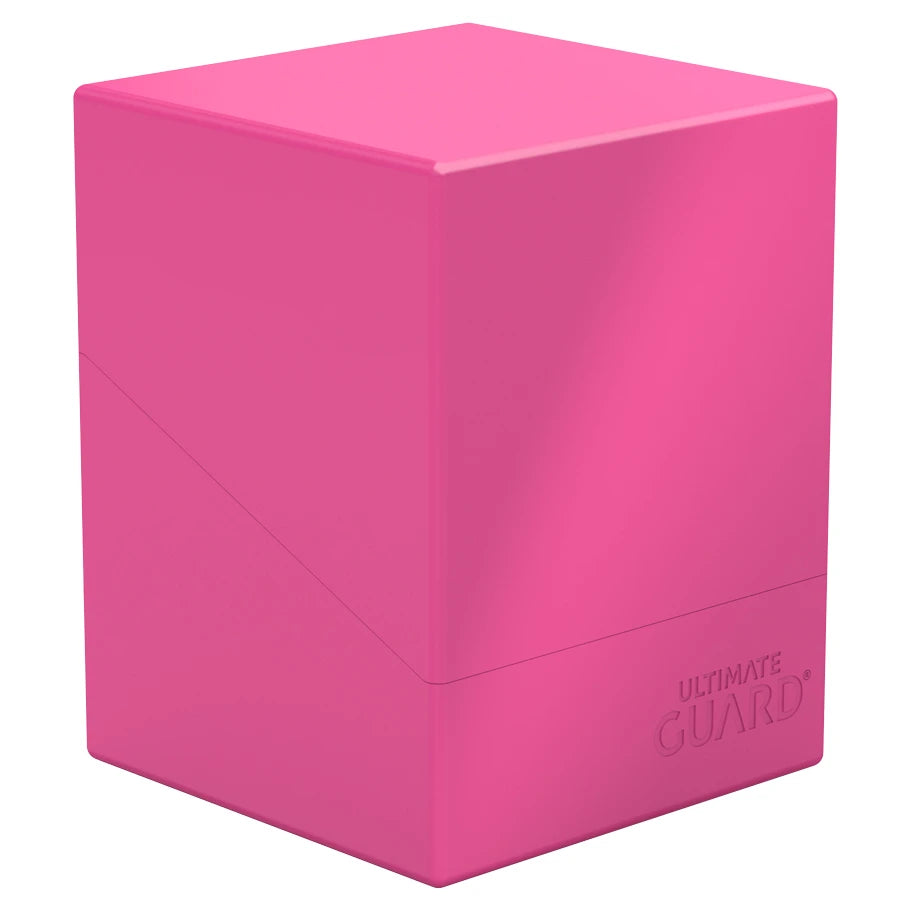 Deck Box: Boulder: Solid: 100+: Neon Pink | Gamers Paradise