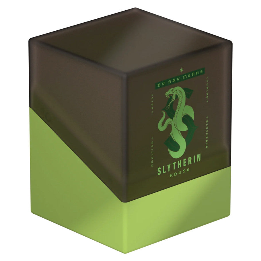 Deck Box: Boulder: 100+: Harry Potter: Slytherin | Gamers Paradise
