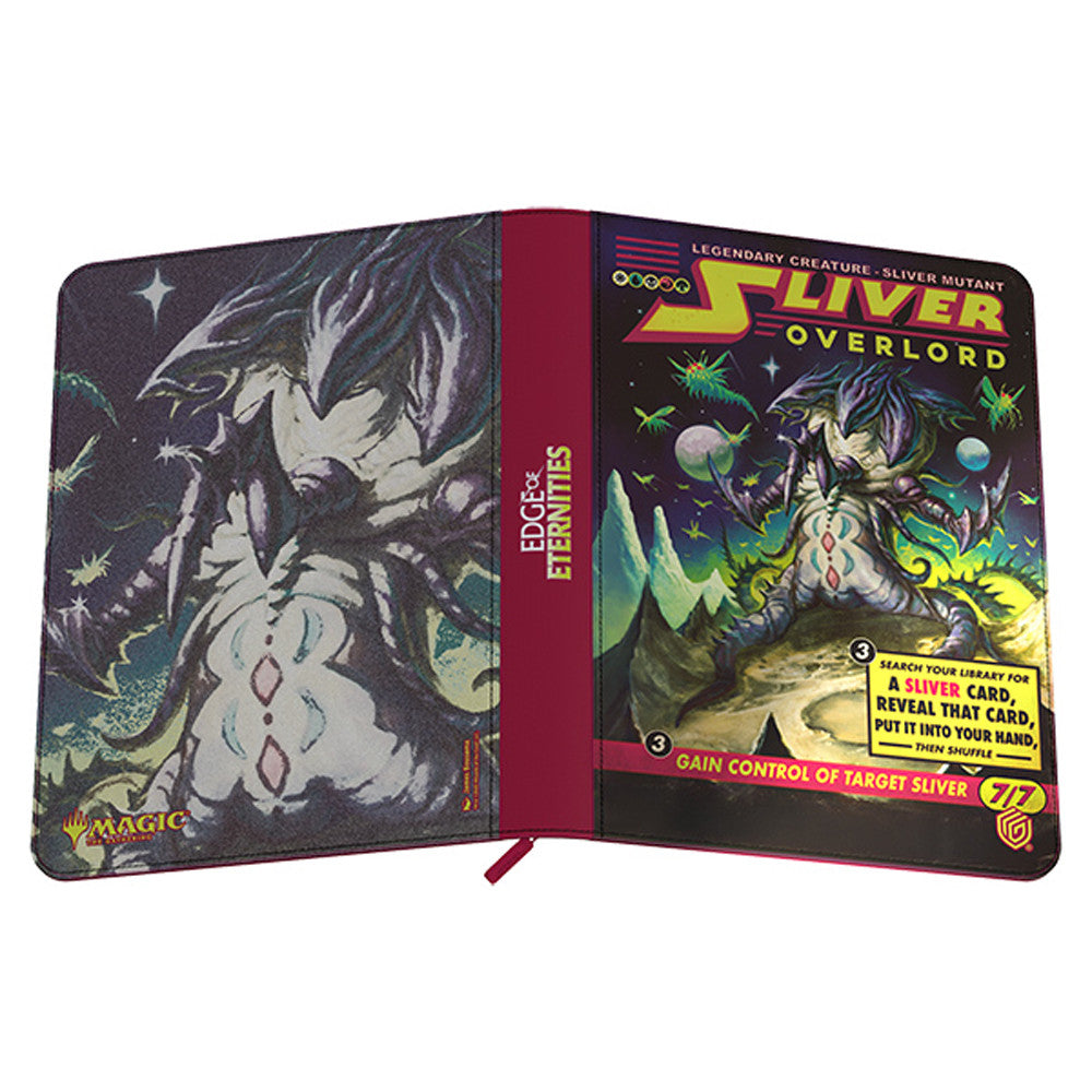 Zipfolio: 18-Pocket Xenoskin Binder - Edge of Eternities (Sliver Overlord) | Gamers Paradise