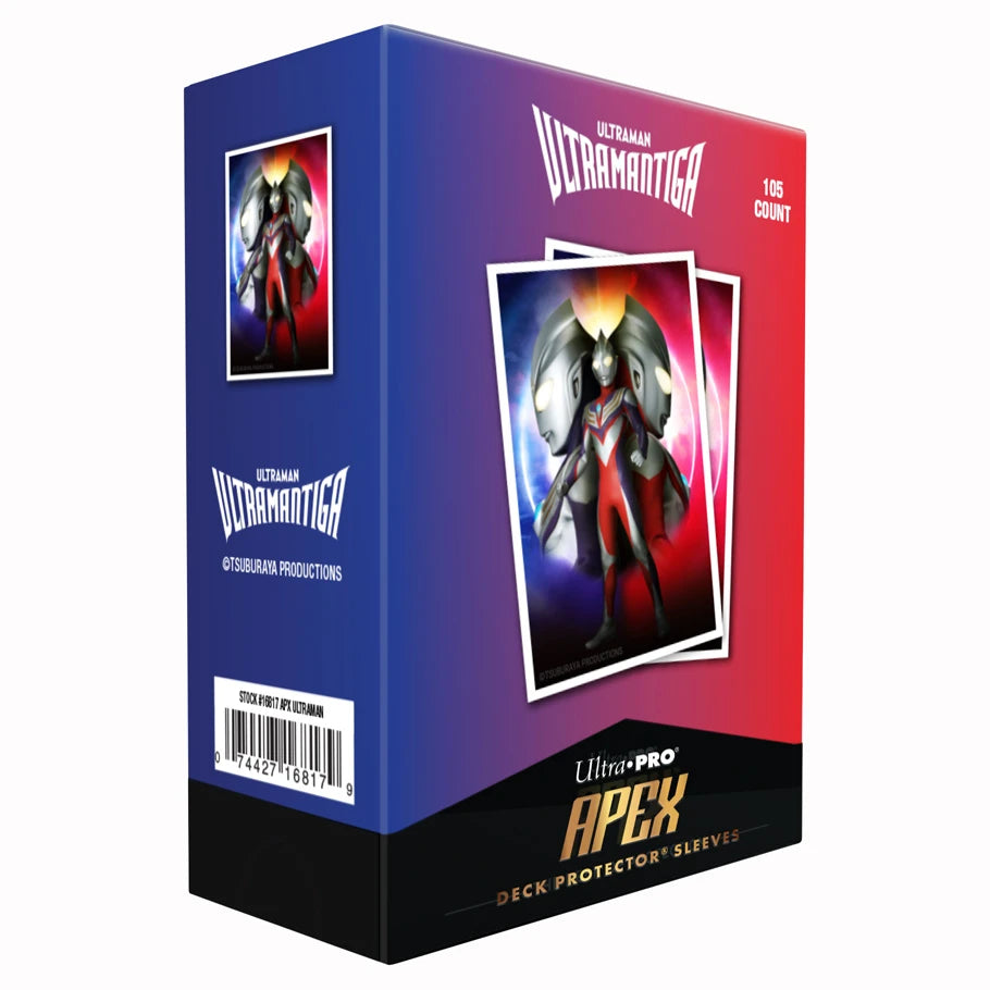 Ultra PRO: 105ct Standard Sleeves (APEX) - Ultraman - Ultramantiga | Gamers Paradise
