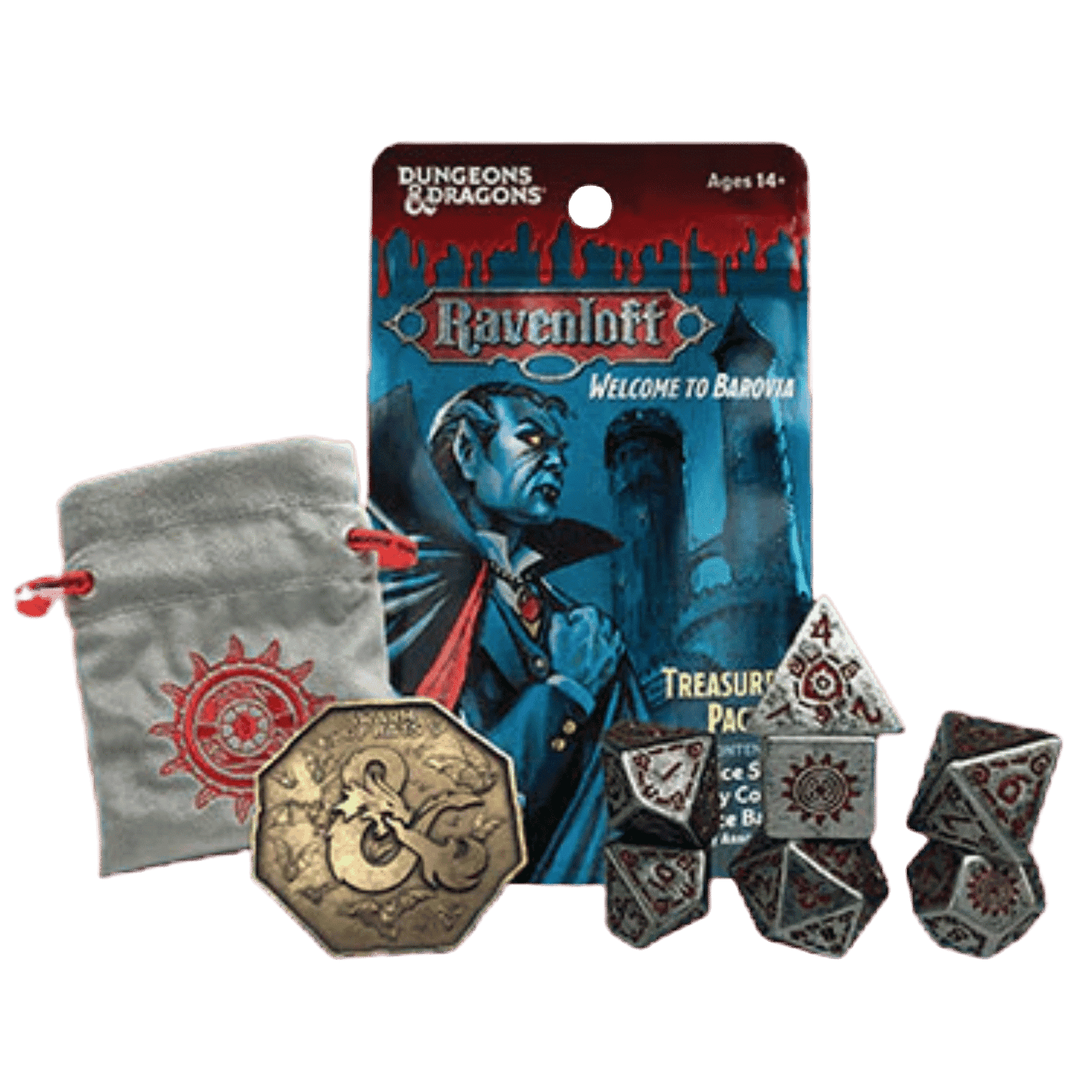 DND RAVENLOFT: CASTLE RAVENLOFT TREASURE PACKS | Gamers Paradise