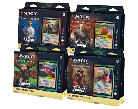 Universes Beyond: Fallout - Commander Decks Gamers Paradise Universes Beyond: Fallout - Commander Decks Gamers Paradise