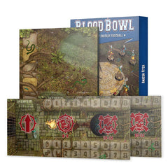 BLOOD BOWL: AMAZON PITCH - DOUBLE SIDED PITCH & DUGOUTS | Gamers Paradise