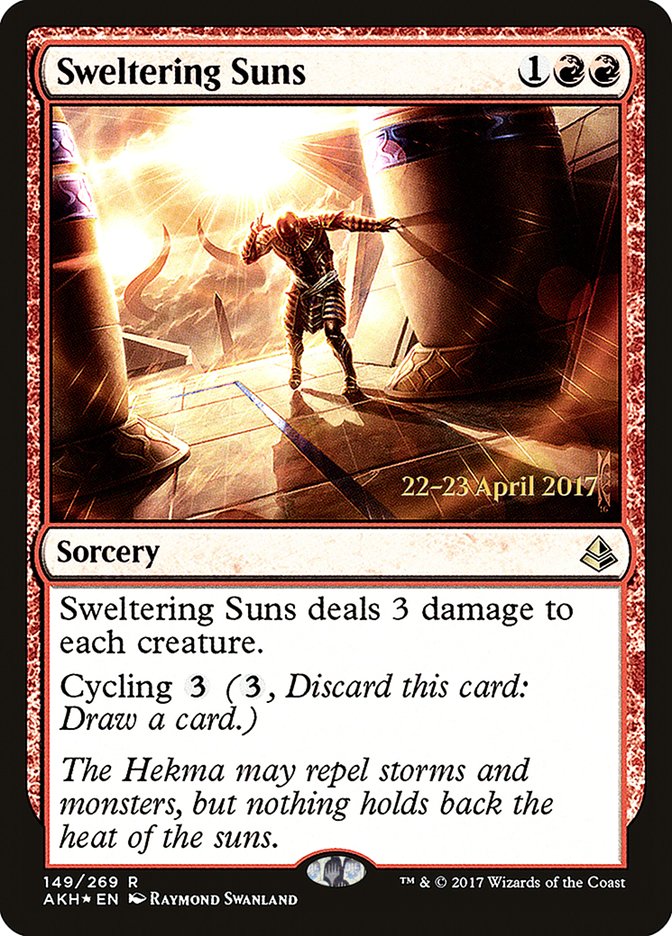 Sweltering Suns [Amonkhet Prerelease Promos] | Gamers Paradise